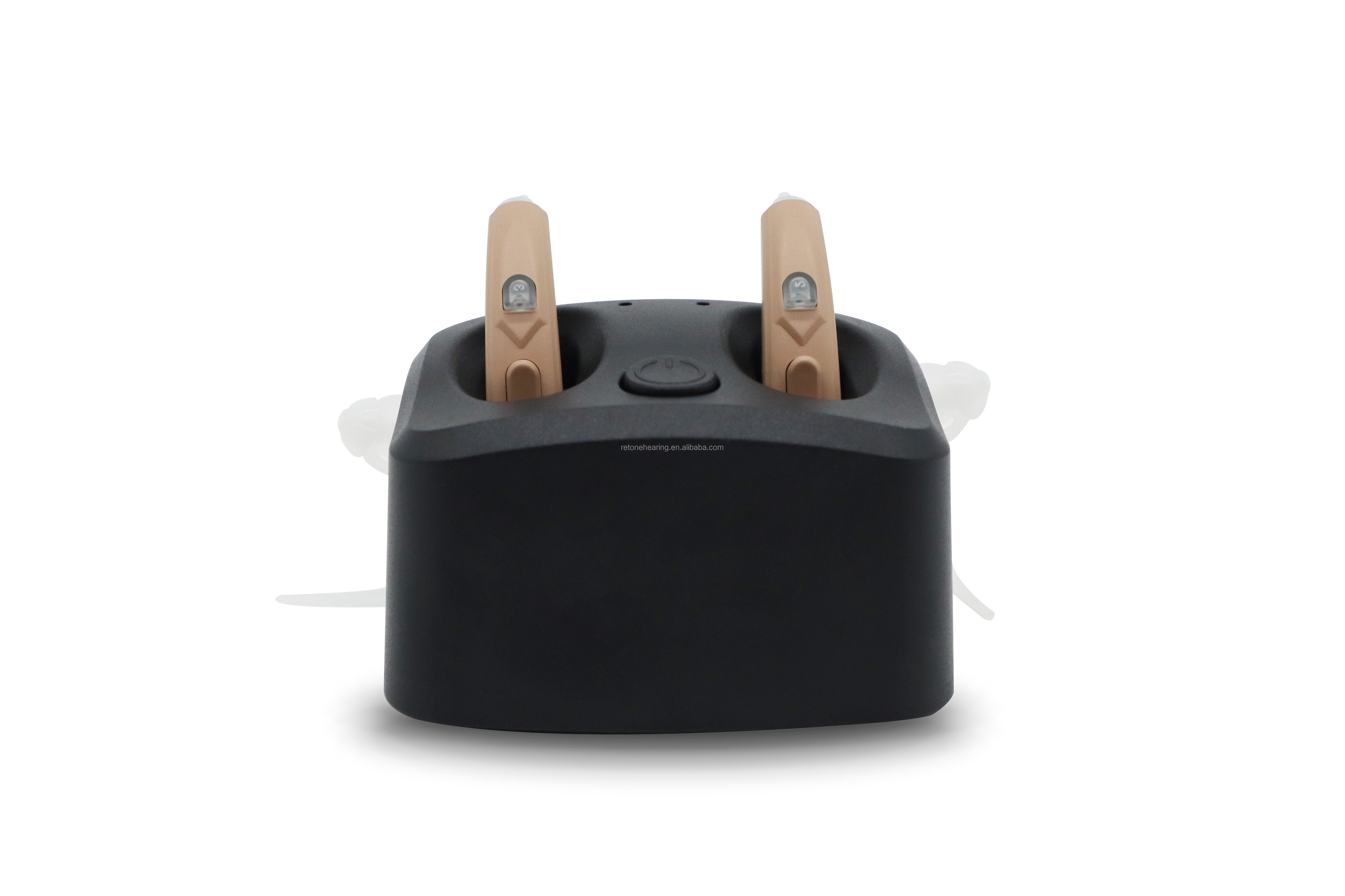 Behind The Ear BTE Rechargeable Hearing Aids With Noise Cancellation