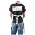 Breathable Protective Clothing Aprons , Disposable Plastic Aprons For Adults