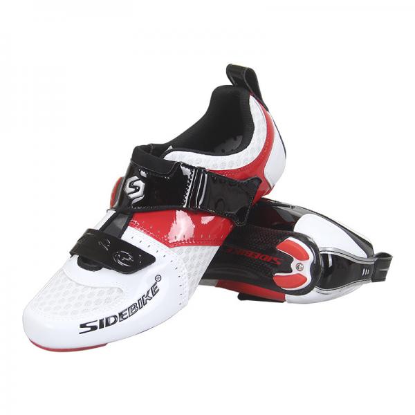Quality Triathlon Road Racing Bicycle Shoes Breathable Fast Dry Olympic Use for sale