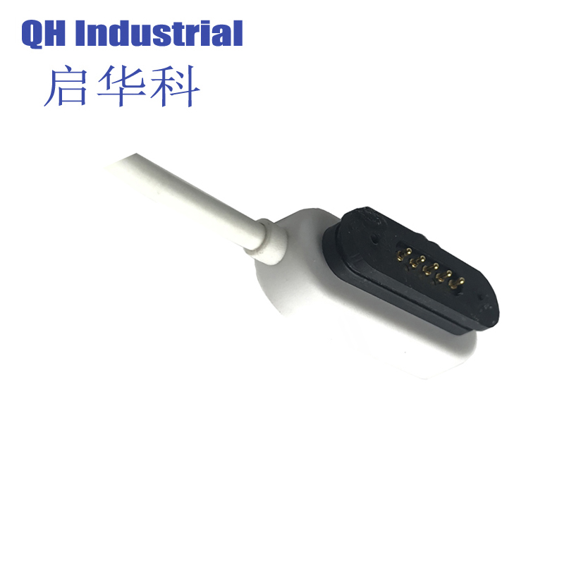5Pin Belgium Hiqh Recycling Connector Magnetic Power Connector Pogo Pin Connector For Smart Watch