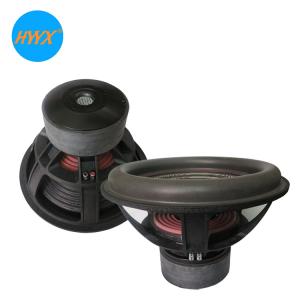 China Ferrite Magnet 1.5kHz 3000W 18&quot; Competition Car Subwoofers wholesale