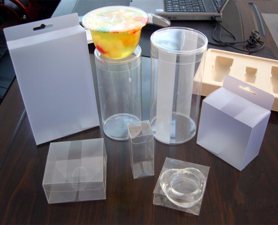 High quality clear plastic PVC box packaging in custom size