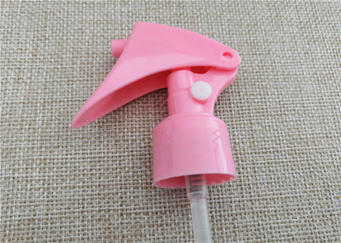 Recyclable Trigger Spray Bottle Tops , Pure Black Mini Sprayer Pump