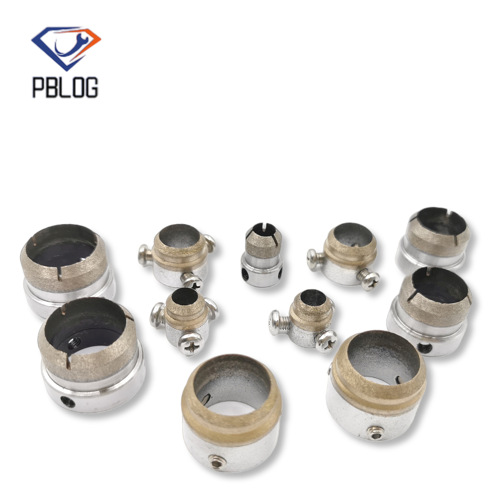 PBLOG diamond drilling chamfering cover glass hardware tools hollow chamfering set