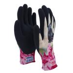 POPALM Outdoor Garden Gloves Digital Animal Print Latex Coated Breathable