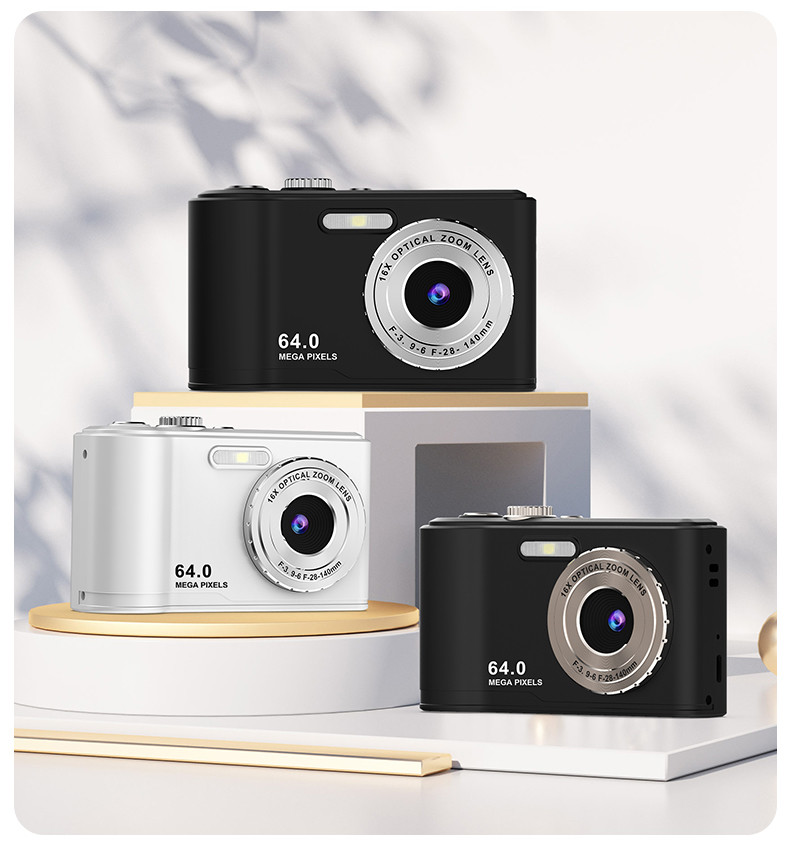 Ultra HD Camcorder 4K Recording Digital Camera Dual Camera Selfie 96 Million Pixels