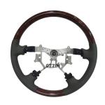 Old Style Peach Wood Grain Car Steering Wheel For Toyota Prado FJ120