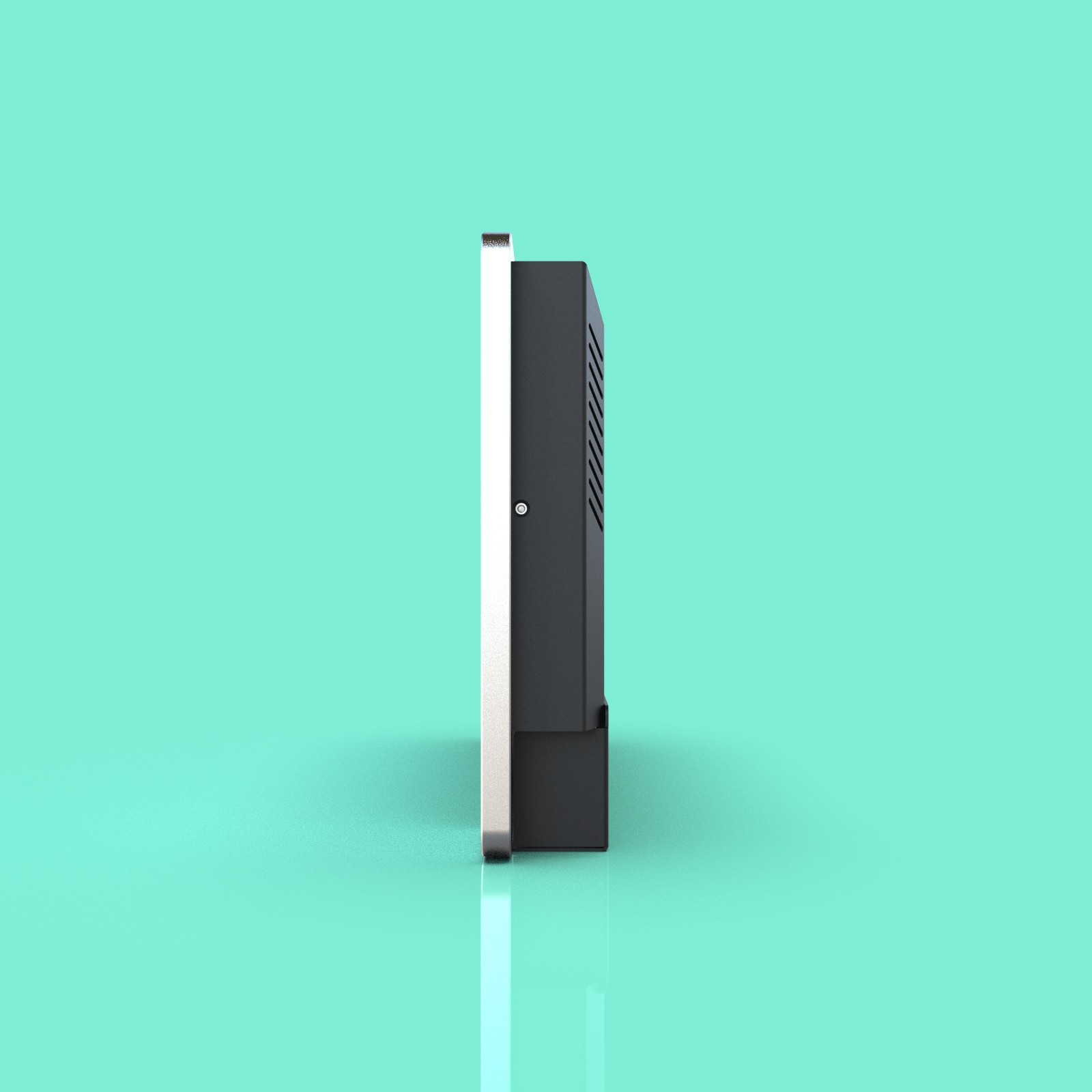 JP1110 Horizontal Wall-Mounted Finger Vein & Face Recognition 10.1-inch Biometric Face Scanner Access Control Terminal