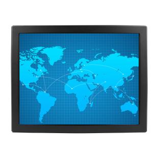 China Anti Vandal 15 Inch Touch Monitor , Touch Screen IR IP65 Surface Waterproof wholesale