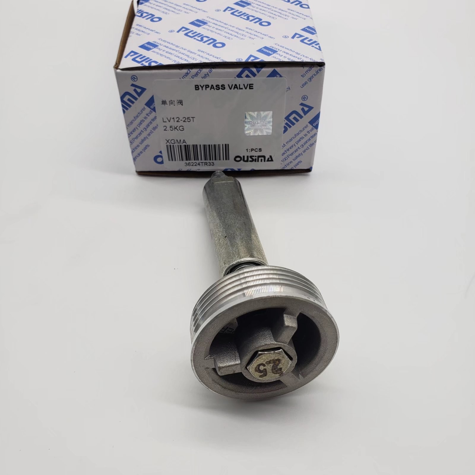 LV12-25T 1 Way Solenoid Valve Sypass 2.5kg For XGMA Excavator
