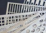 Round Square Hexagonal 304 Stainless Steel Punched Metal Sheet Customizable Hole