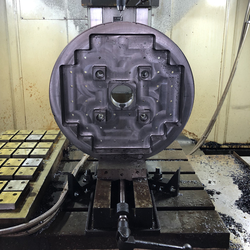 580mm Milling Circular Magnetic Workholding For Three Sided Processing