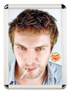 China Wall Mounted Snap Poster Frames Display Aluminum Click Photo Frame wholesale
