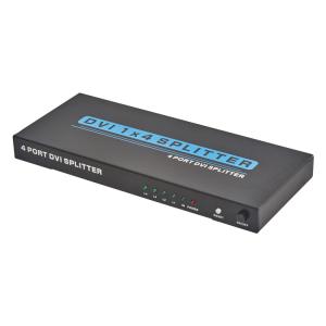 China Long Distance Signal Transmission 1x4 DVI Splitter wholesale