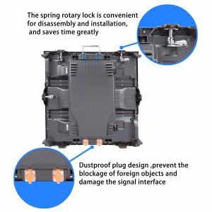 China Slim Cabinet Body Indoor LED Display Board Rental 500x1000mm Customized Available wholesale