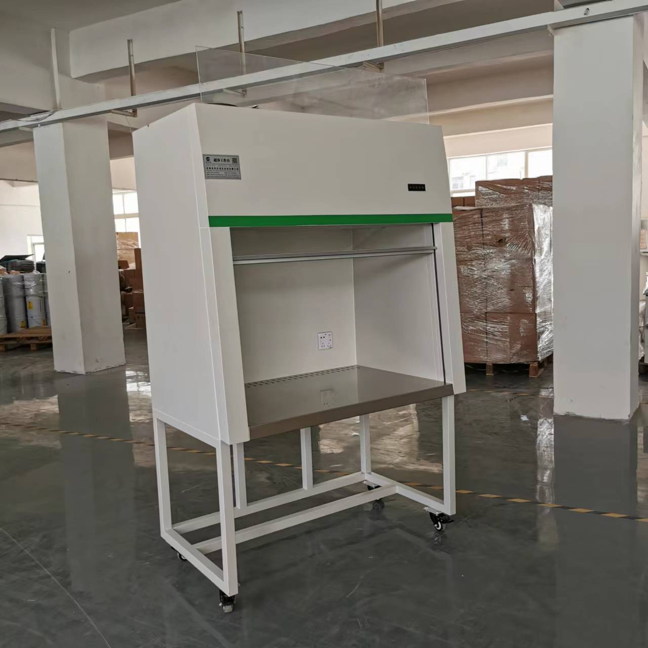 Small Desktop Vertical Laminar Airflow Hood Portable Laminar Flow Clean Bench