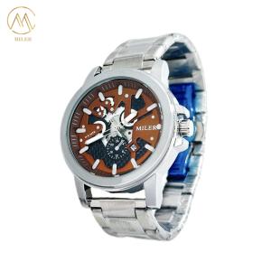 China ML1112B Silver Stainless Steel Strap Watch with Mineral Dial wholesale