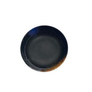 China Japanese Restaurant Udon Melamine Black Bowl Unbreakable Galaxy Pattern wholesale