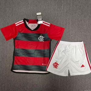 China Red Quick Dry Kids Custom Soccer Jerseys With Logo wholesale
