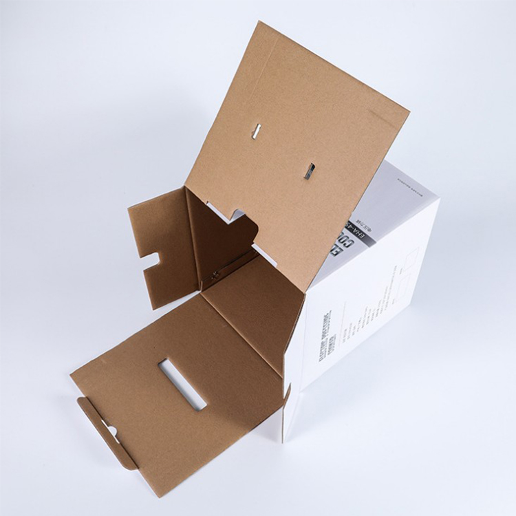 Fancy Cardboard Corrugated Boxes For Packing 24 Bottle Beer