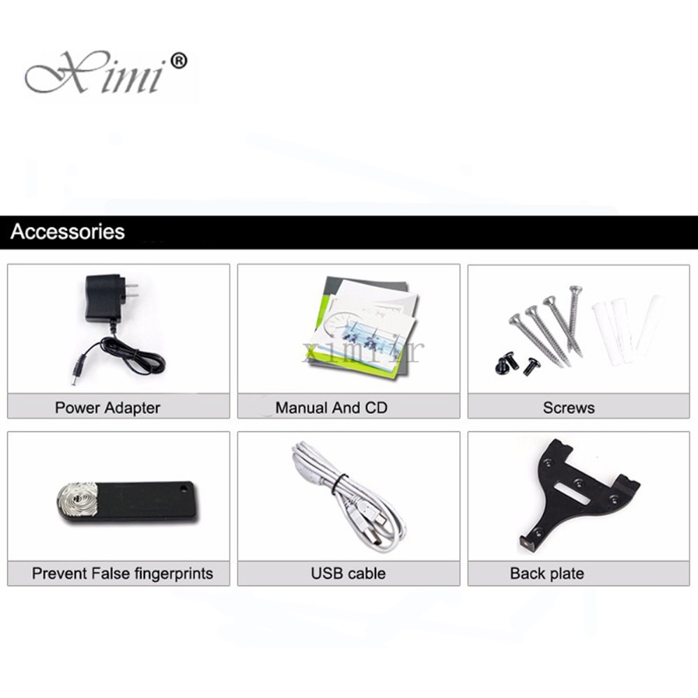 High Quality XM100 Biometric Fingerprint Time Clock TCP/IP Communication 13.56MHz Card Fingerprint Time Attendance