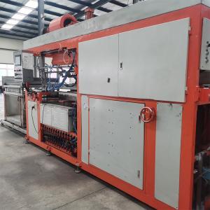 China Used Tray Fully Automatic Vacuum Forming Machine Box Fast Food Container wholesale