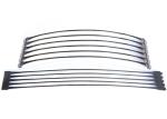High Strength Tensile HDPE 300KN Uniaxial Plastic Geogrid