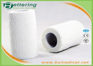China 10cm Light EAB Cotton Elastic adhesive bandage sports stretch tape wrapping tape sports strapping tape wholesale