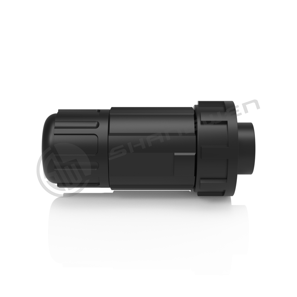 Self Locking M19 Connector Waterproof IP67 Electrical Female Connector