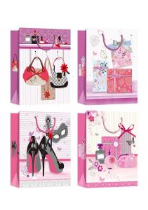 China Christmas Paper Bags eco friendly OEM production wholesale