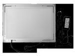 Aluminum Profile Snap Frame Light Box For Supermarket Customized Size