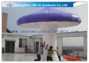 China Purple Mushroom Shape Inflatable Advertising Signs Outdoor Activities Customized wholesale