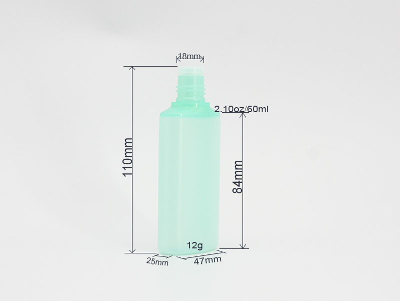 60ml HDPE 2oz Travel Mosquito Liquid Repellent Lotion Bottle
