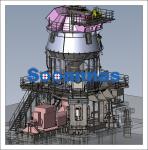 EN1090 10-15TPH Cement Vertical Grinding Mill