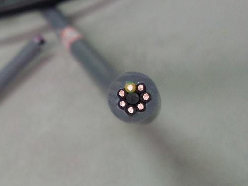 Oil-resistance Tinned Copper Conductor Control Cable RVVY 22c*1.5 H05VVH5-F Flame Resistance Cable