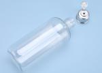 Transparent OD 22mm Flip Cap Plastic Lotion Bottles 280ml 300ml