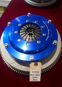 China Twin Disc Nissan Double Racing Clutch RB26 Nissan Rb25 Clutch 200mm Friction Plate wholesale