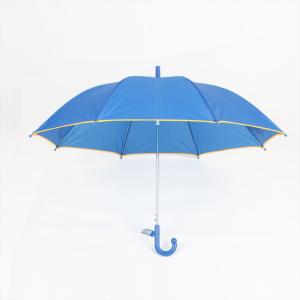 China Blue Children'S Character Umbrellas , Manual Opening Child Rain Umbrella wholesale