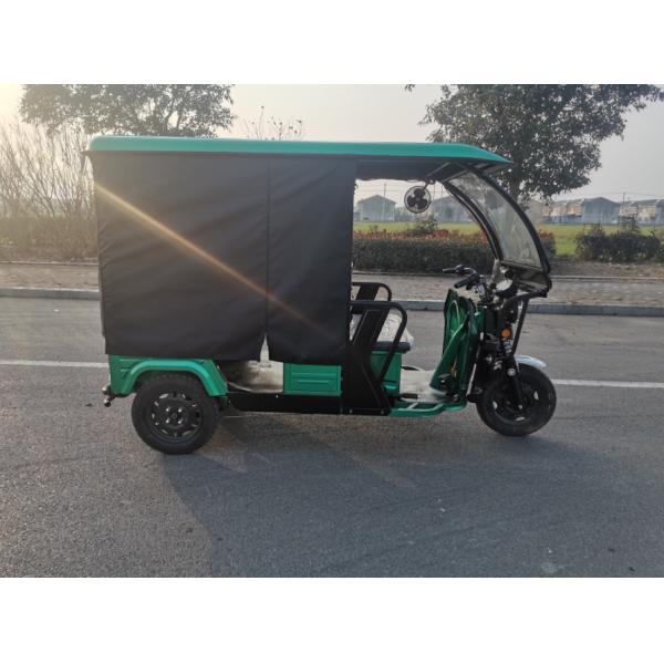 1000W Passenger Electric Cargo Tricycle / Three Wheel Electric Tricycle With Roof