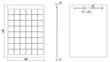 200W Polycrystalline BIPV Solar Panels High Strengthen Or Curtain Wall And Ceiling