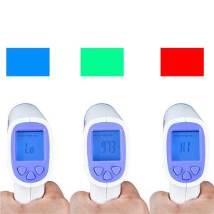 China Lcd Digital Baby Adult Forehead Non Contact Infrared Thermometer wholesale