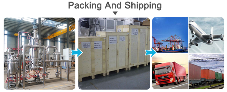 Industrial Vacuum Distiller Wiped Film Evaporator For Petroleum