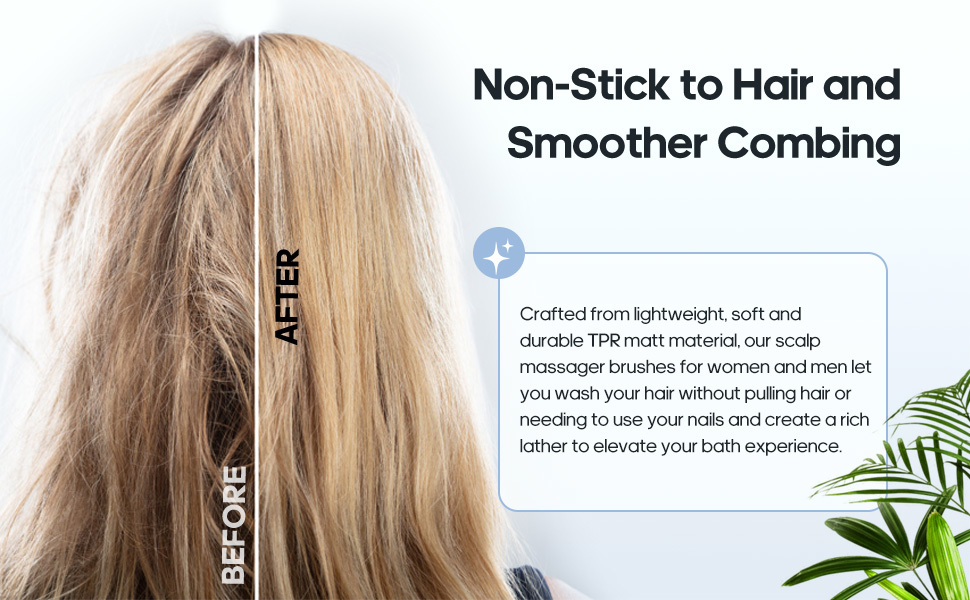 Versatile Soft Bristle Hair Brush