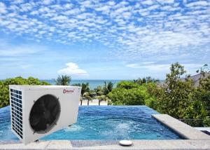 China Meeting swimming pool heating wholesale 16kw pool water heater heatpumps R32 refrigerant swim pool heat pump wholesale