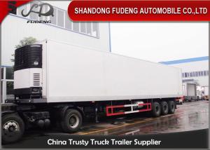 China 45 Ft / 40 Ft Refrigerated Cargo Trailer For Food Storage Max Payload 30 Ton wholesale