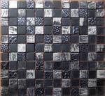 Temperature Resistant Mosaic 4x4 4mm Rectangular Glass Bricks