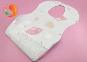 China Bamboo material Disposable Baby Bibs Leakproof Pocket Snack Crumb Catcher wholesale