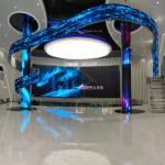 ISO9001 Stable Flexible LED Display Screen Multifunctional IP45