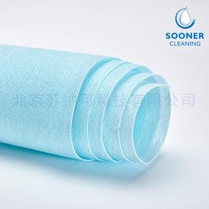 China Industry Cleaning Turquoise High Friction Nonwoven Spunlace Fabric wholesale