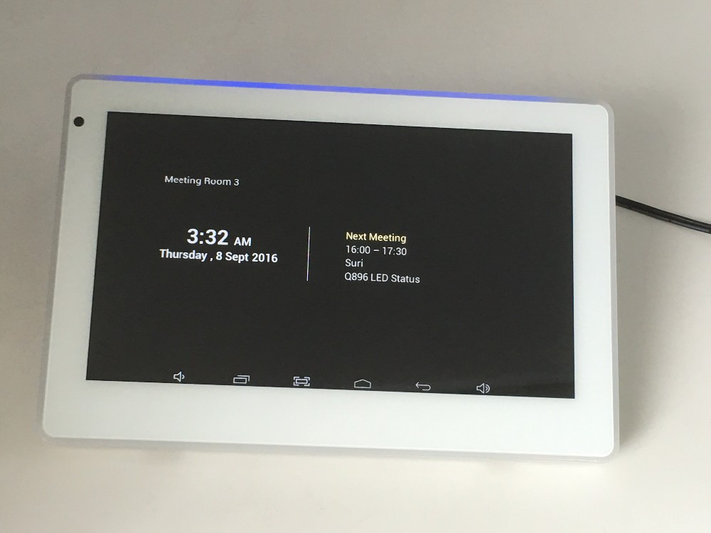Q896 7" Indoor Application Android Touch Screen With Led